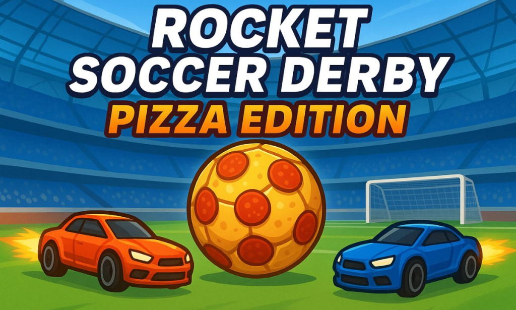 Rocket Soccer Derby Pizza Edition – Car Soccer Fun